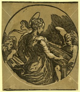 St. Cecilia - AA (monogram of Andrea Andreani). LCCN2008678907