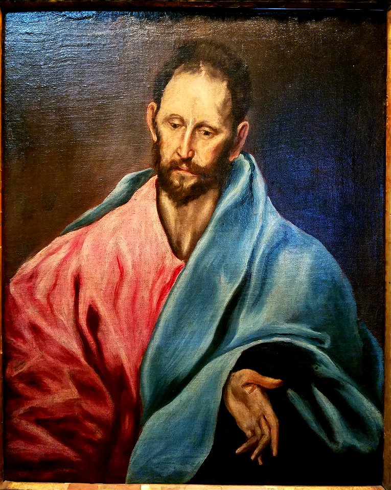 St. James the Less, by El Greco, c. 1595, oil on canvas - Hyde Collection - Glens Falls, NY - 20180224 121920