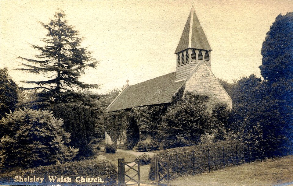 St Andrew's church, Shelsley Walsh