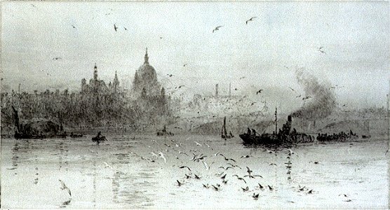 St Paul's and Blackfriars Bridge RMG PW0785