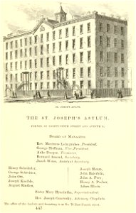 St. Joseph's Asylum, New York City, Valentine's Manual