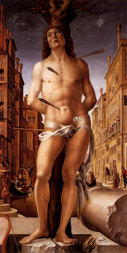 St Sebastian (Liberale da Verona)