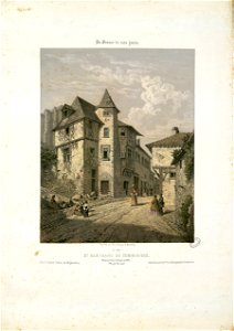 St. Bertrand de Comminges - Maison de Pierre Bridaul, en 1440 (Haute Garonne) - Fonds Ancely - B315556101 A MERCEREAU 1 004