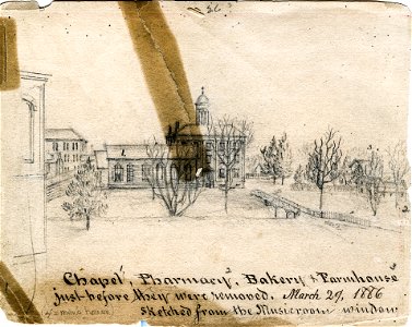 St Mary Sketchbook 26 - St Mary's 1886