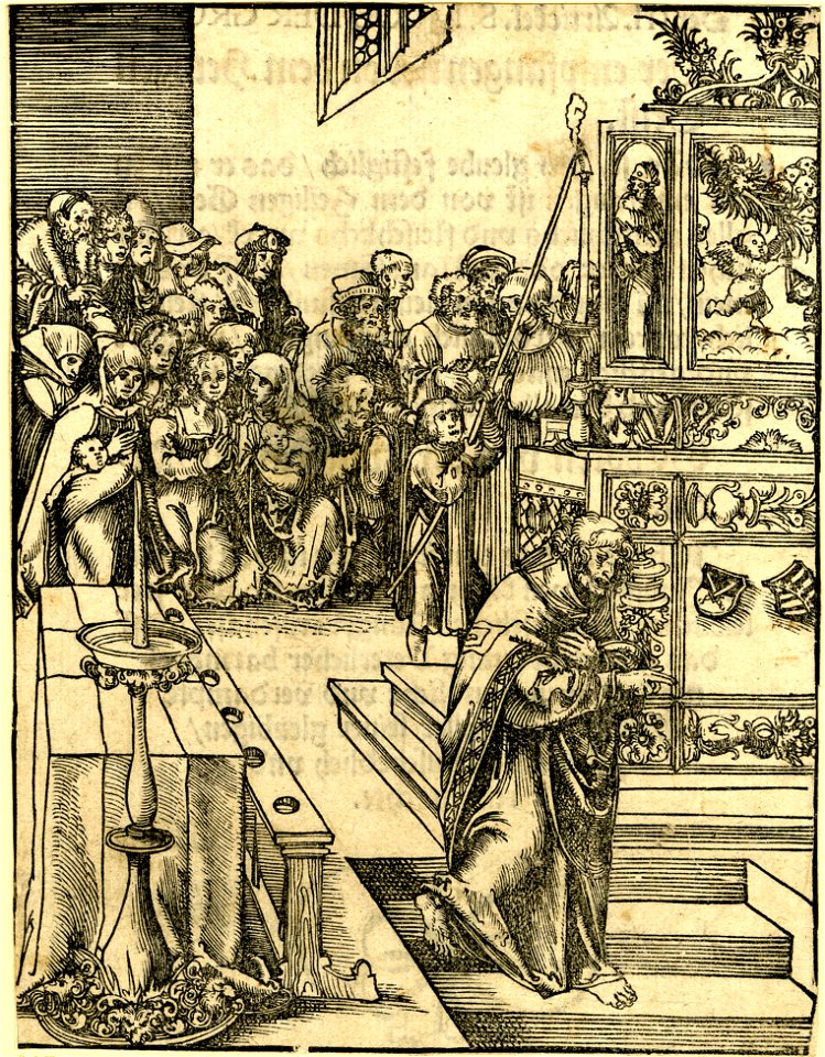 St John Burial vault Luther Rhau Cranach