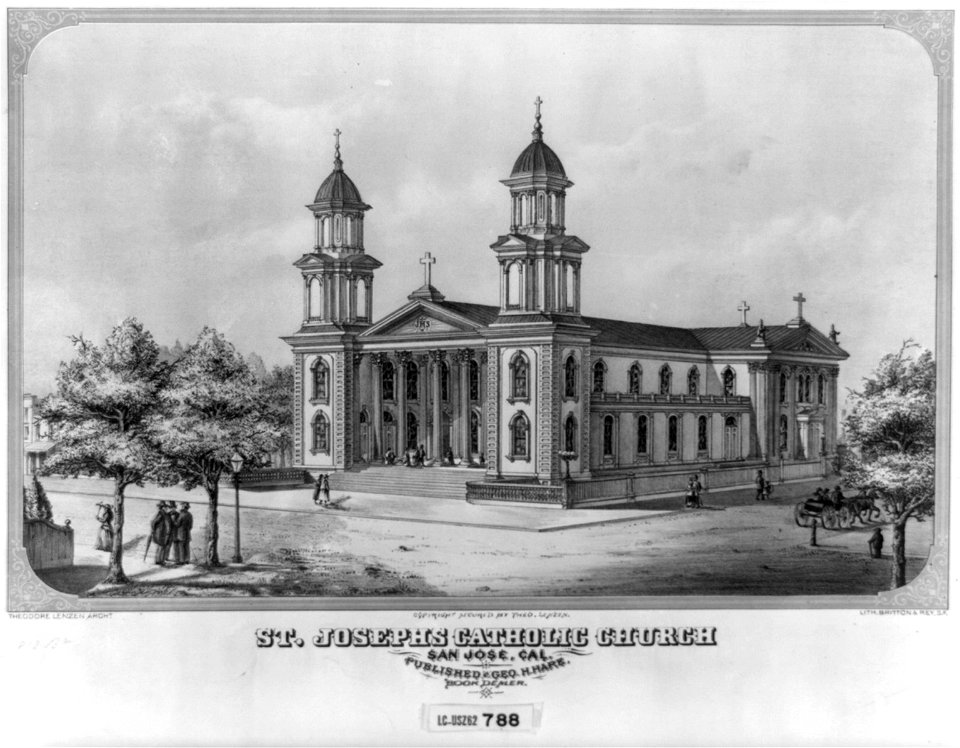 St. Josephs Catholic Church. San Jose, Cal LCCN2003681558