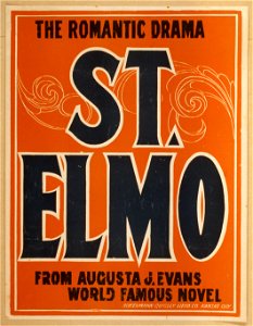 St. Elmo the romantic drama - from Augusta J. Evans world famous novel. LCCN2014635973. Free illustration for personal and commercial use.