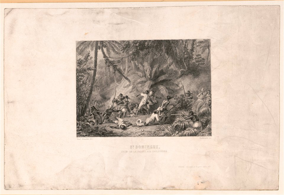 St. Domingue, prise de la ravine aux couleuvres LCCN2003674268