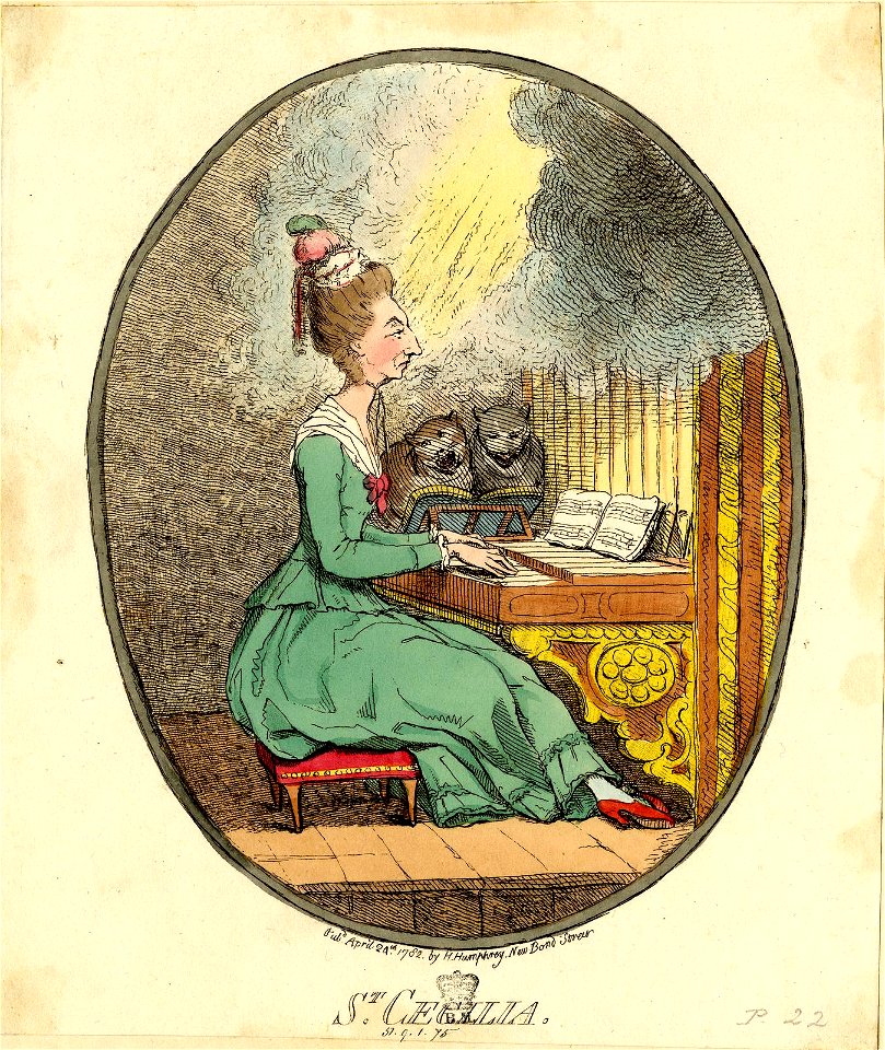 St. Cecillia. (BM 1851,0901.75)