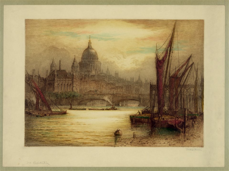 St. Pauls Cathedral (early morning) LCCN2003681520