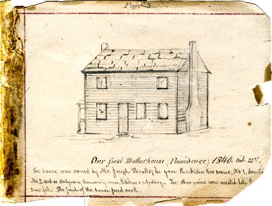 St Mary Sketchbook 03 - Providence 1840