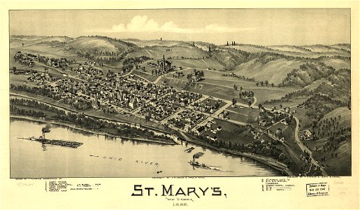 St. Mary's, West Virginia 1899. LOC 75696694