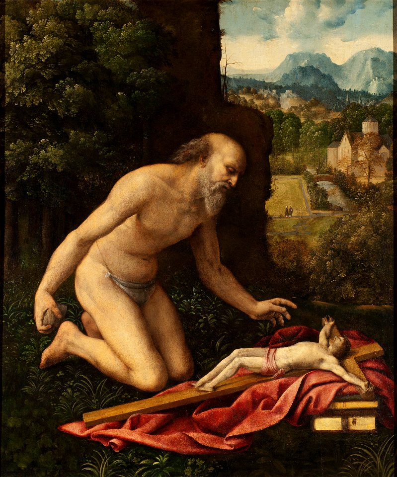 St Jerome (Cesare Bernazzano & Cesare da Sesto) - Nationalmuseum - 19555