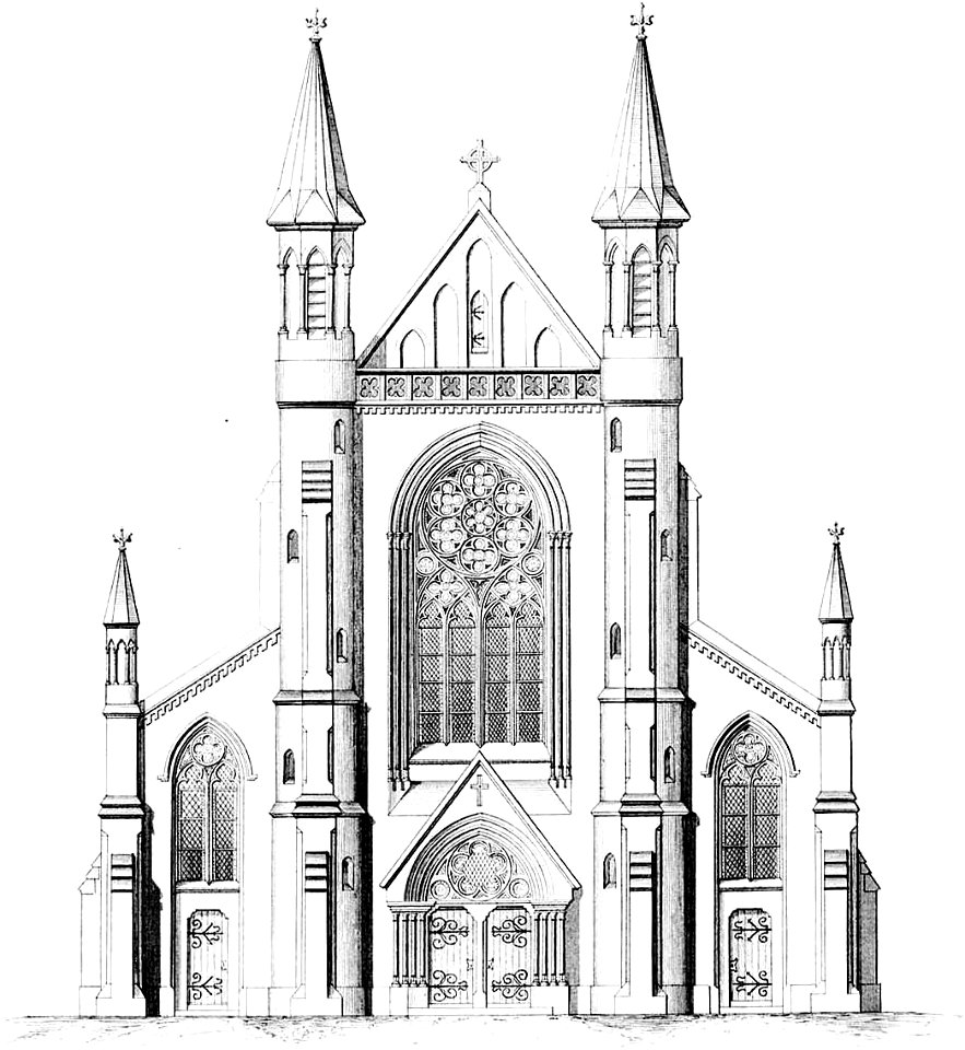 St. Jacobus de Meerderekerk Enschede front elevation