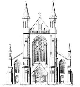 St. Jacobus de Meerderekerk Enschede front elevation