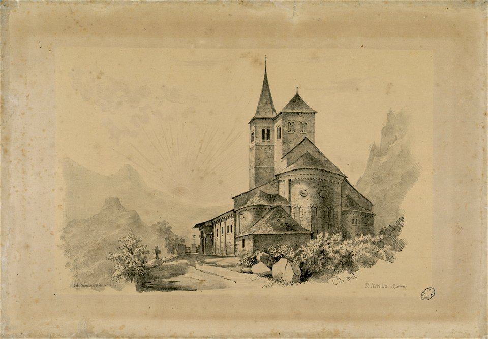 St. Aventin (Pyrénées) - Fonds Ancely - B315556101 A MALBOS 1 019