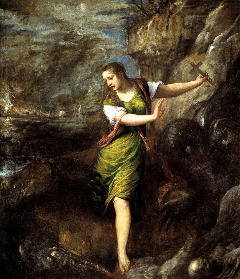 St margaret museo del prado madrid