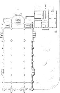 St. Jacobus de Meerderekerk Enschede plan