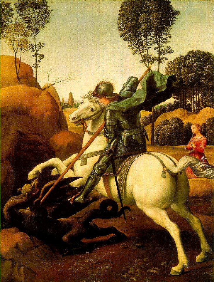 St. Georg mit Drachen
