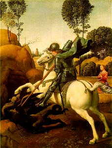 St. Georg mit Drachen