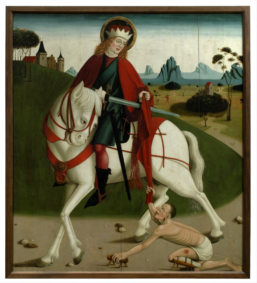 St. Martin and the Beggar - Google Art Project