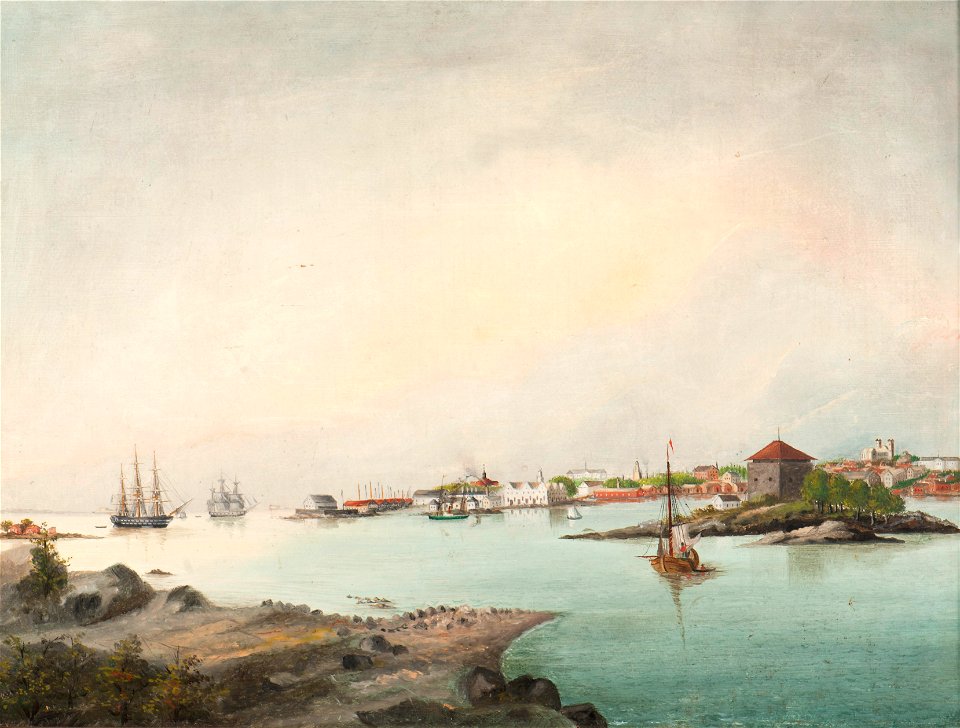 Stadsbild-Karlskrona - Sjöhistoriska museet - O 04010