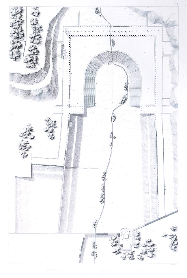 Stade à Messène - Blouet Guillaume-abel - 1831