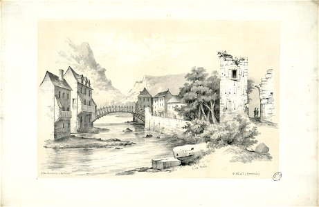 St. Béat (Pyrénées) - Fonds Ancely - B315556101 A MALBOS 1 010