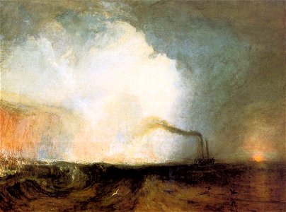 Staffa, Fingal's cave by Joseph Mallord Turner