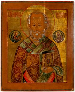 St. Nicolas-ikoni, Icon by an Unknown Artist part 1 of 2