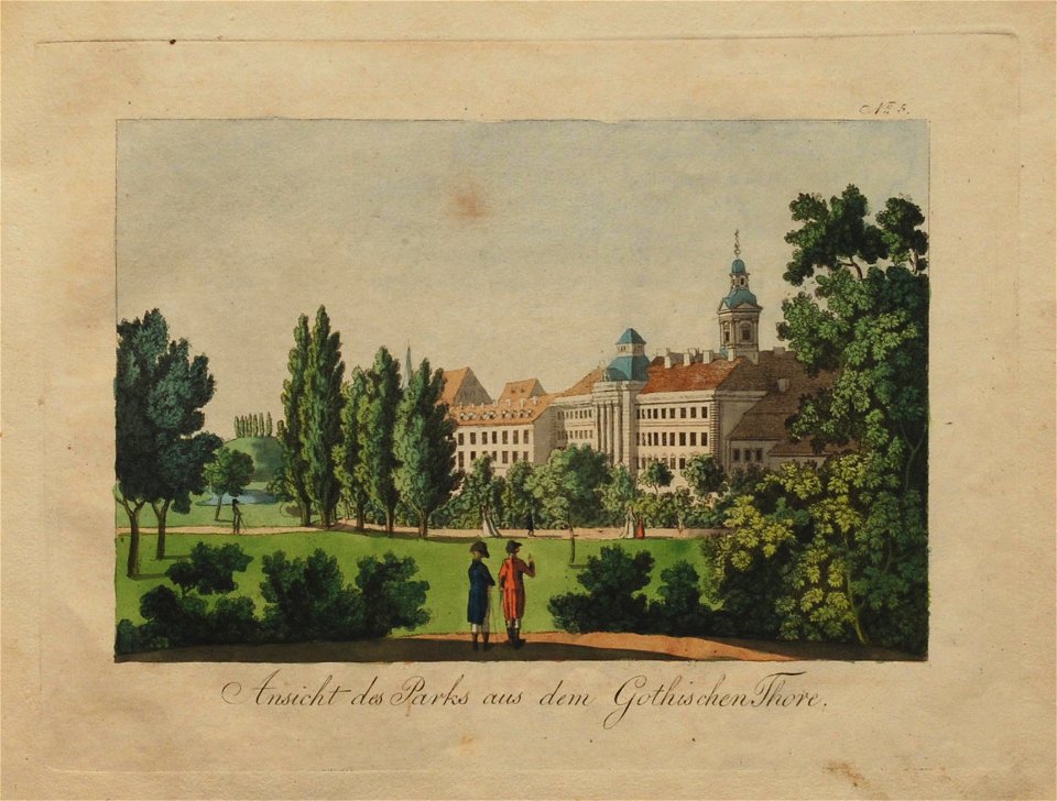 St. Georg Leipzig um 1800
