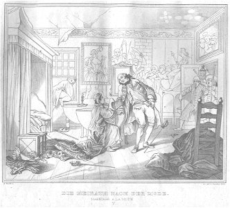 Stahlstich nach Hogarth Kottenkamp Stuttgart 1840 05