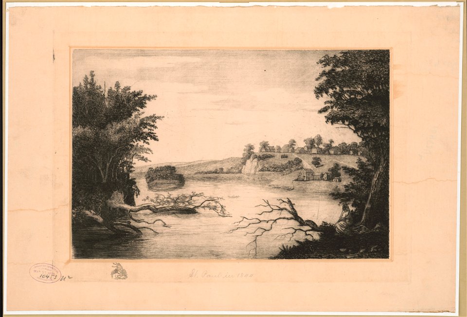 St. Paul in 1844 LCCN2003681625