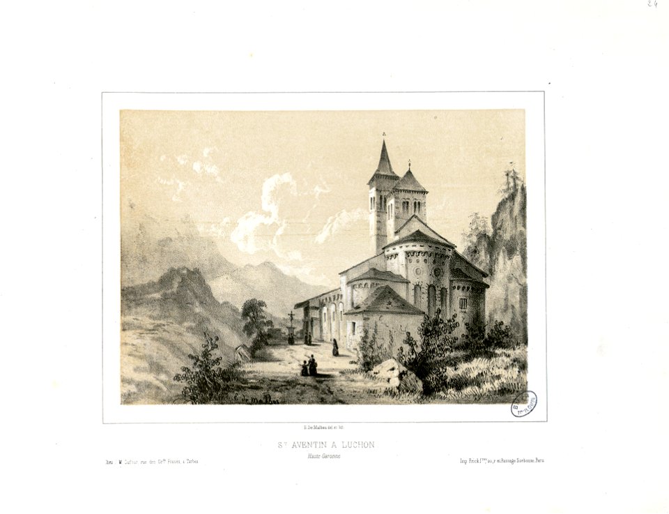 St. Aventin à Luchon (Haute Garonne) - Fonds Ancely - B315556101 A LALANNE 2 026