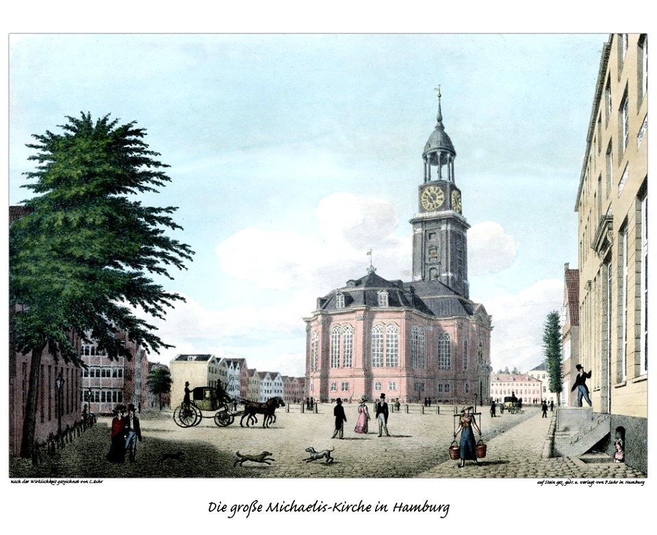 St. Michaelis Hamburg by Suhr
