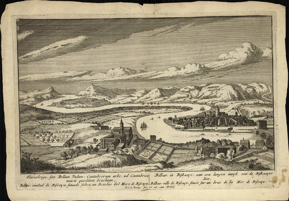 Stadsgezicht in Spanje, objectnr A 57161