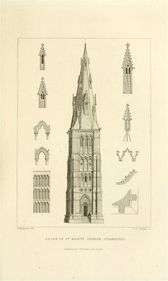 Stamford Spire stylesofarchitec00rick 0199