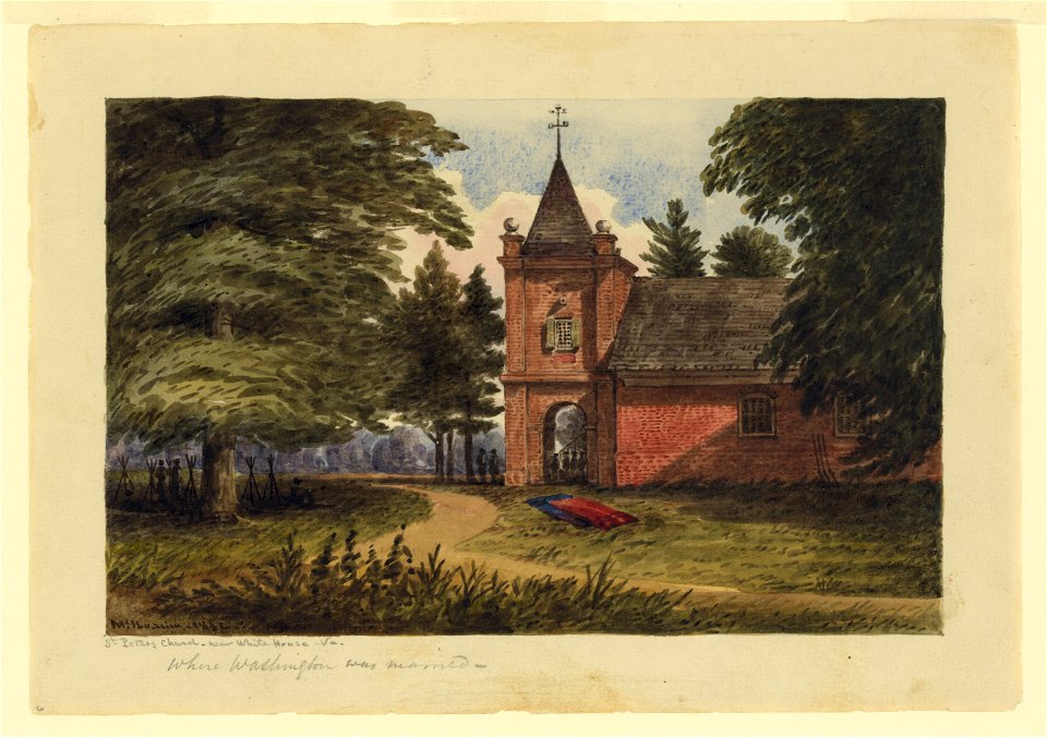 St. Peters Church, near White House, Va. - McIlvaine. LCCN2004661389