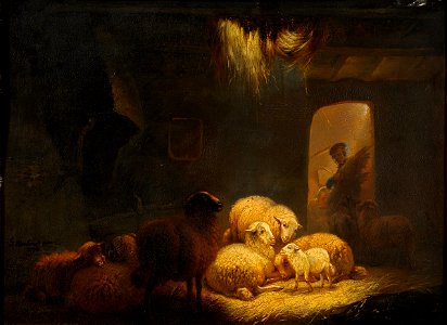 Stallinterieur c1800
