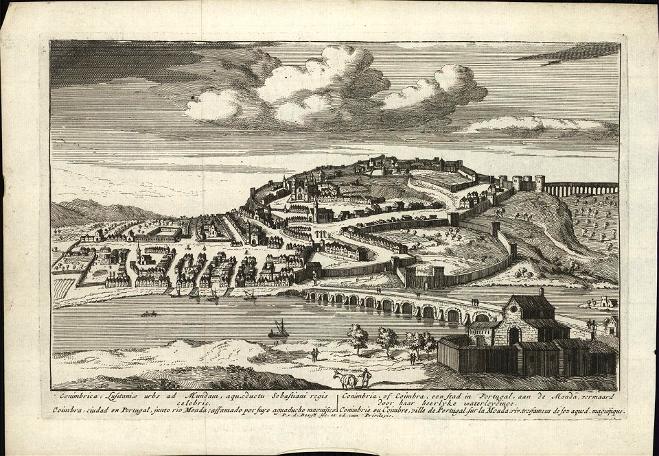 Stadsgezicht in Portugal, objectnr A 57166