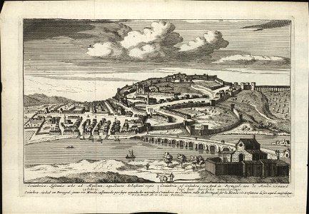 Stadsgezicht in Portugal, objectnr A 57166