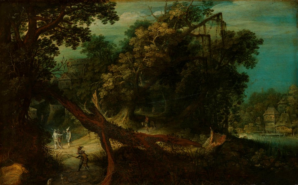 Bergachtig landschap Rijksmuseum SK-A-756