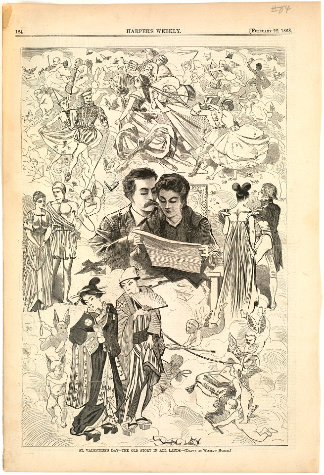 St. Valentine's Day -- The old story in all lands (Boston Public Library)