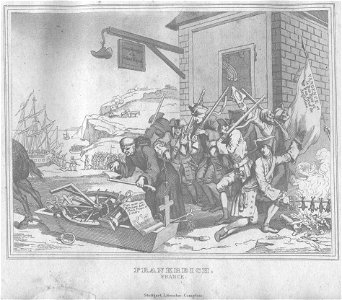 Stahlstich nach Hogarth Kottenkamp Stuttgart 1840 40
