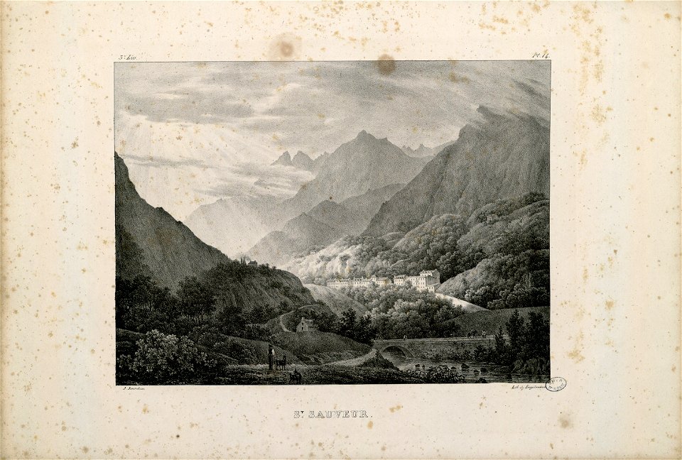 St. Sauveur (3° liv., pl. 14) - Fonds Ancely - B315556101 A FROSSARD 1 050