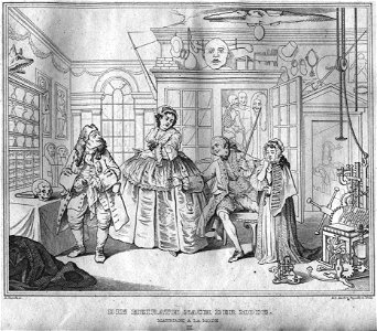 Stahlstich nach Hogarth Kottenkamp Stuttgart 1840 03