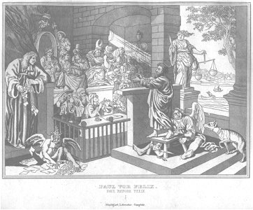 Stahlstich nach Hogarth Kottenkamp Stuttgart 1840 82