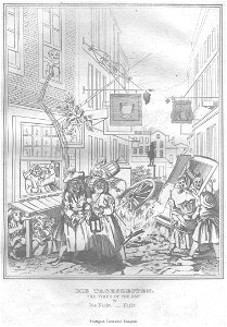Stahlstich nach Hogarth Kottenkamp Stuttgart 1840 12