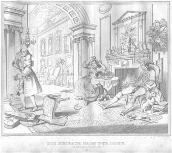 Stahlstich nach Hogarth Kottenkamp Stuttgart 1840 02