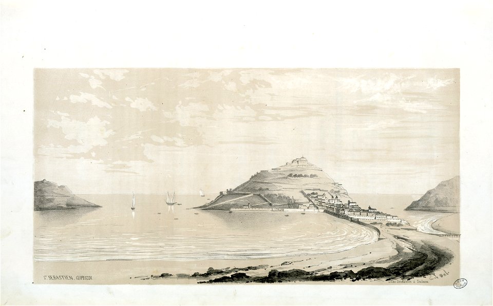 St. Sébastien - Guipuscoa - Fonds Ancely - B315556101 A MALBOS 2 019